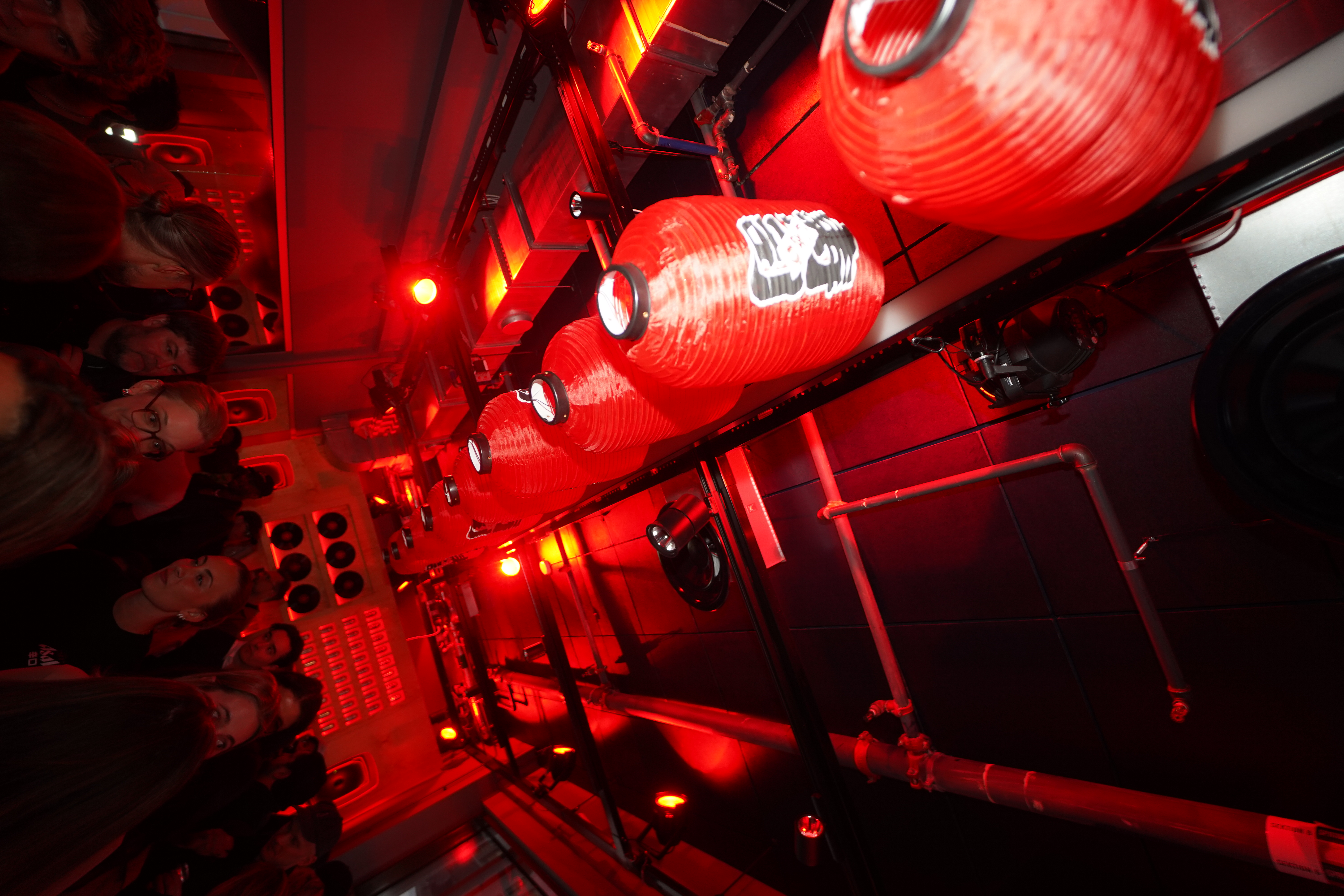 Tokyo Nights pop-up bar interior