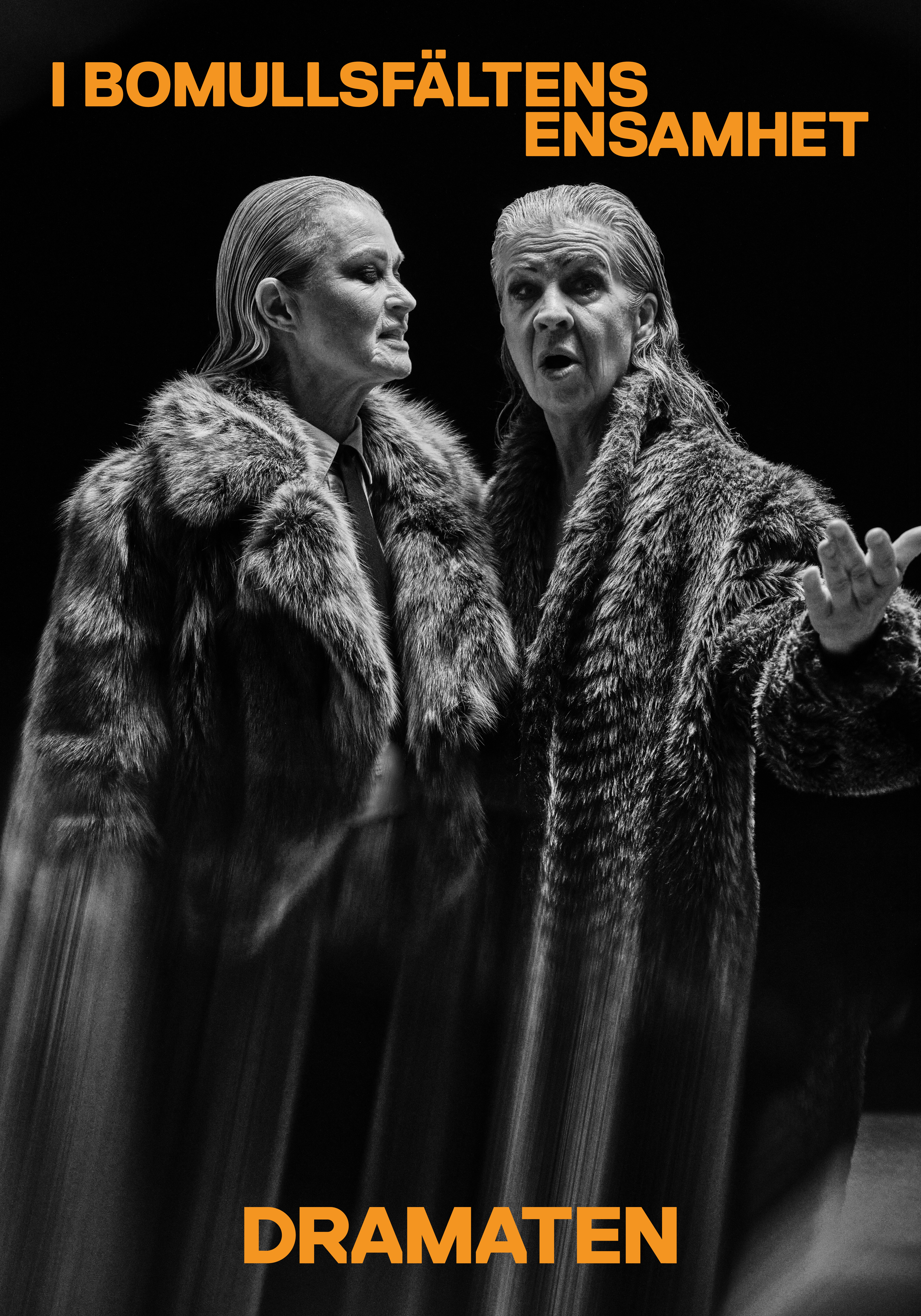 Dramaten play campaign poster
